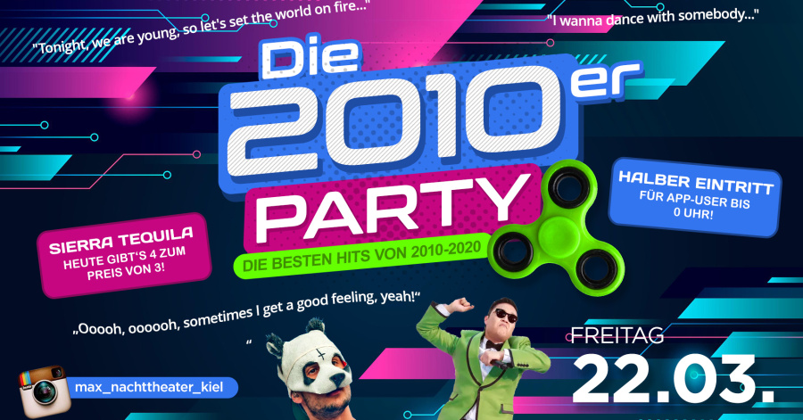 Die 2010er Party